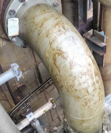 Boîte injectée coude Raffinerie