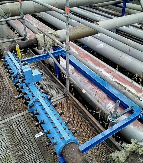 Boîte injectée Raffinerie Bretagne