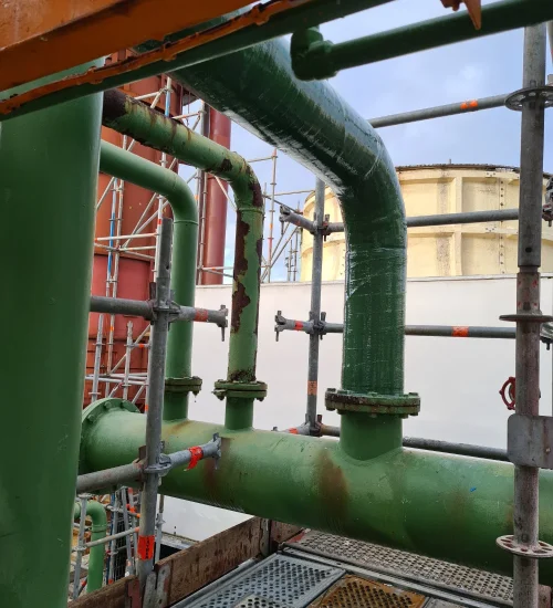 Renforcement par matériaux composites Presto Fuites